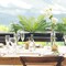 2 PCS Artificial Tropical Palm Leaves Plastic Shrubs Fern Leaves Fake Greenery Palm Plants with Stems Jungle Palm Tree Leaves for Home Garden Hawaiian Party Table Centerpieces Decor